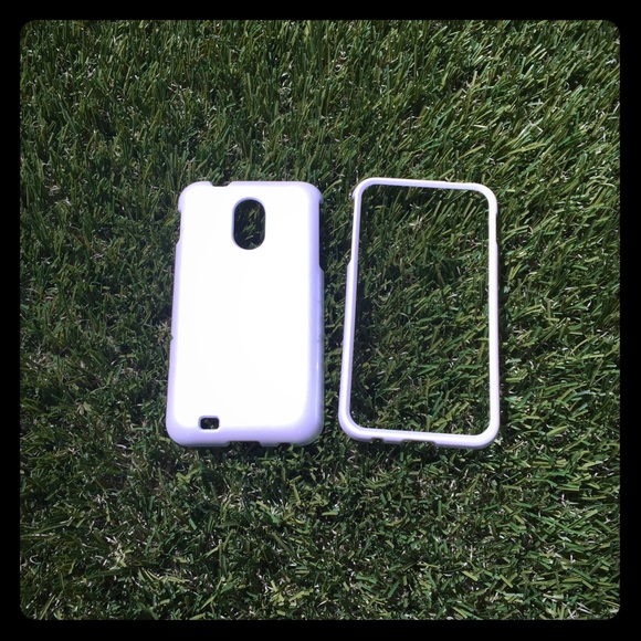 Galaxy S2 pearl white snap case