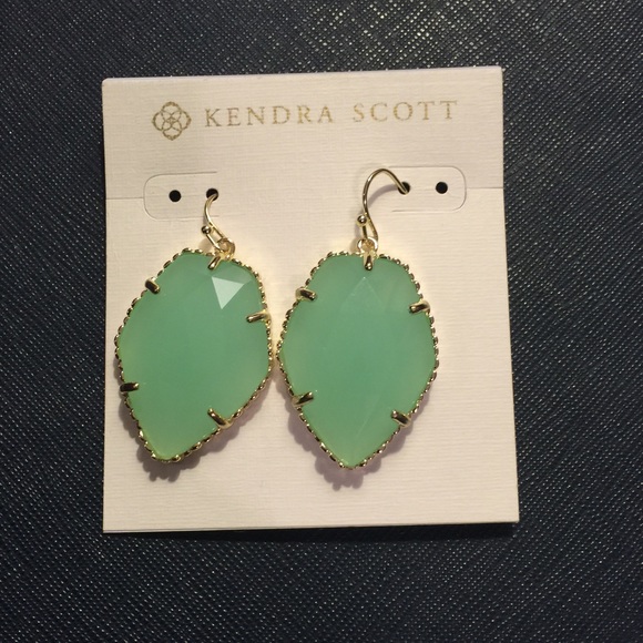 Kendra Scott Corley earrings in Mint