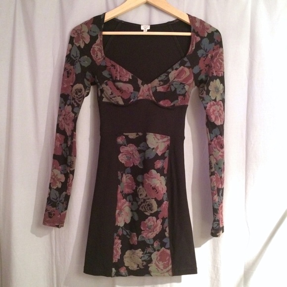 Wilfred Floral Print Bustier Dress