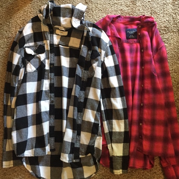Two flannels - Picture 1 of 3