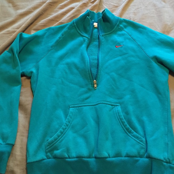 Teal Nike sweatshirt