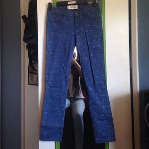 Brand new never worn blue hollister pants