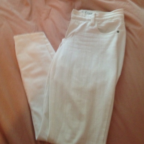 White jeans