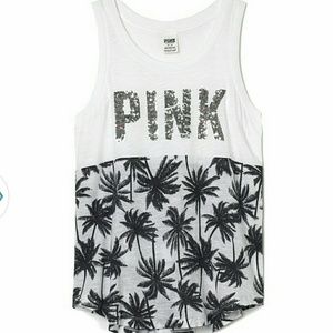 pink bling tropical tank