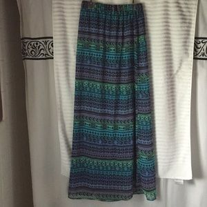 Aztec maxi skirt
