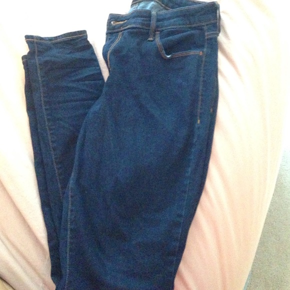 Old navy rockstar jeans dark wash