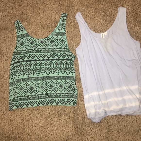 Two tank tops