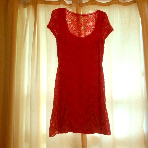 Free People - Orange dress