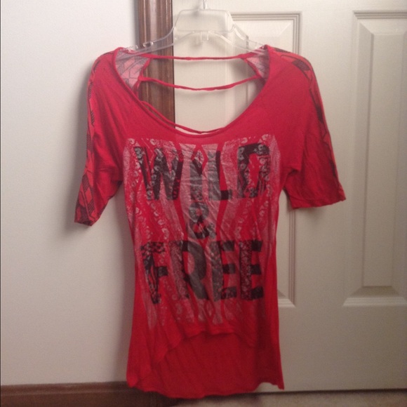 Wild & Free hi-low top