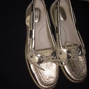 Sperry Topsider Silver