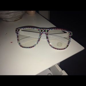 Aztec fake glasses