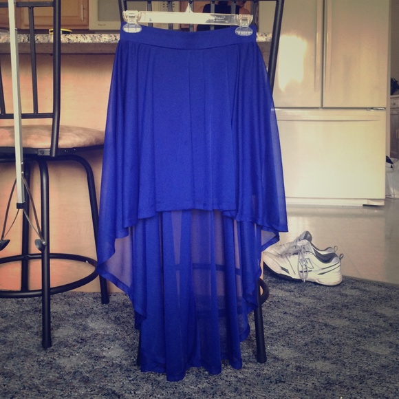 High-low H&M Blue Skirt - Picture 1 of 1