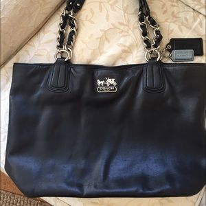 Authentic Black Coach Purse