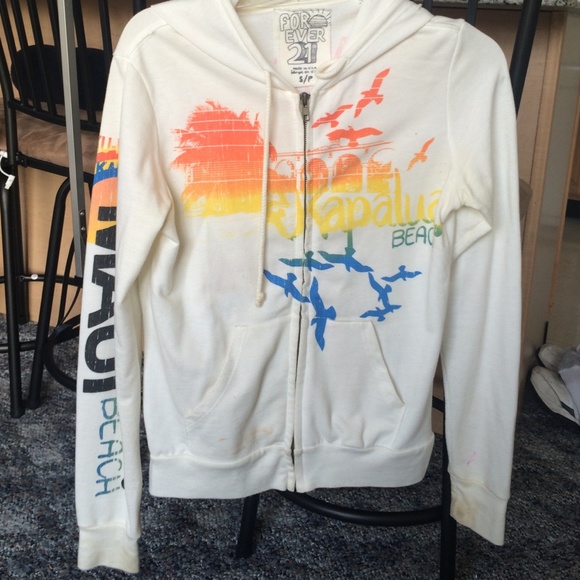 Forever 21 Zip-Up Hoodie - Picture 1 of 3