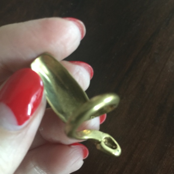 Bijules NYC Jewelry - Bijules NYC Gold Vermeil Nail Ring Bijules NYC Jewelry - Bijules NYC Gold Vermeil Nail Ring