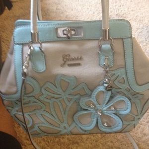 purse with flowers listed on mercari