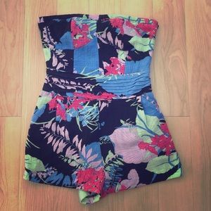 Kimchi Blue strapless romper