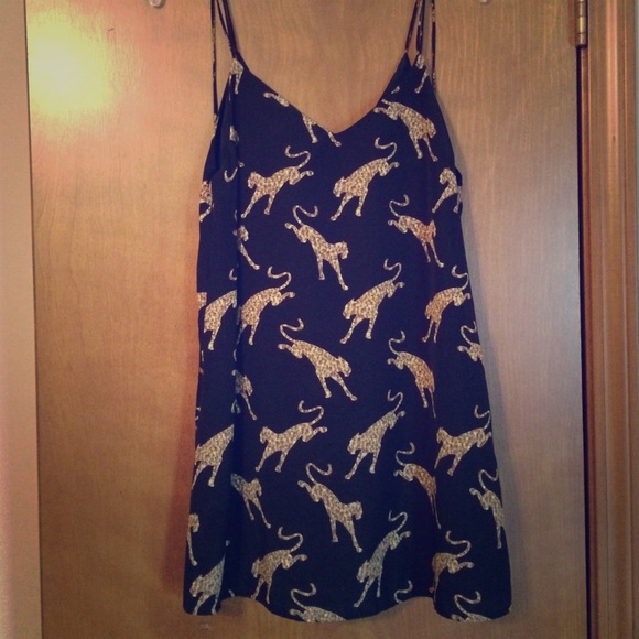 June & Hudson Cheetah Dress