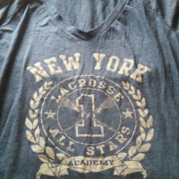Blue v-neck - Picture 3 of 3