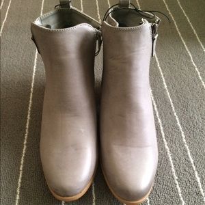 Gray Booties
