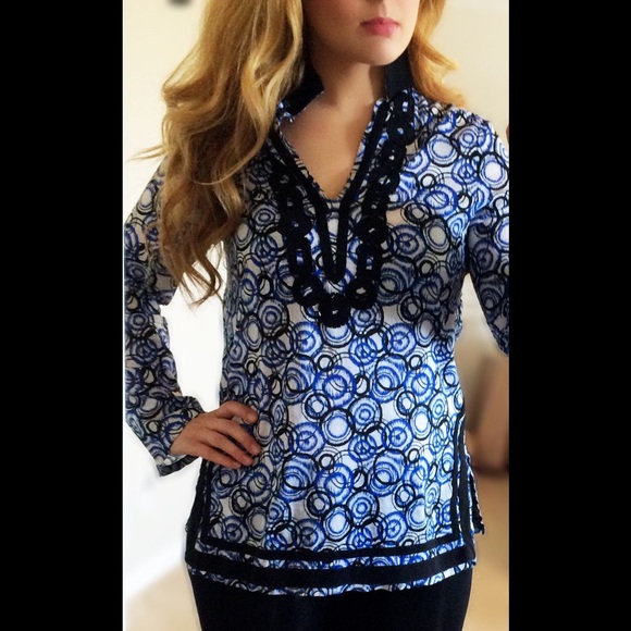 Michael Kors Resort Blue Tunic