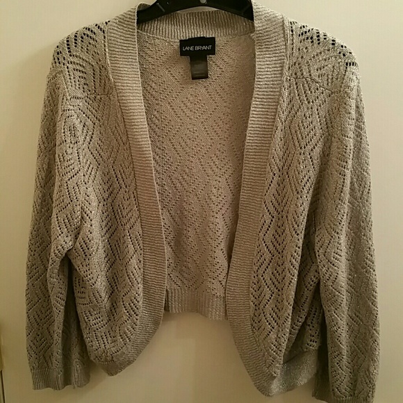 Silver/grey shrug
