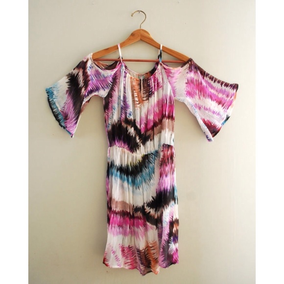 Anthropologie Pinkerton Flowy Cut Out Dress