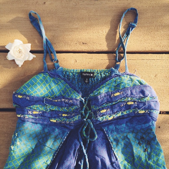 •Hurley Baby Doll Tank•