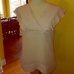 French Connection top in a soft pinkish grey