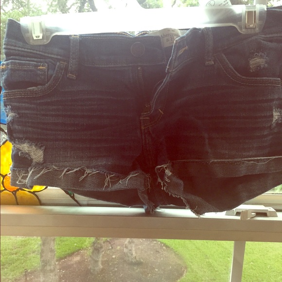 Abercrombie and Fitch ripped shorts