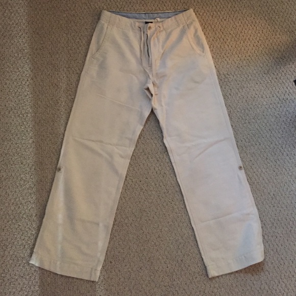 GAP Pants Gap Mens Linen Pants Size Small Poshmark