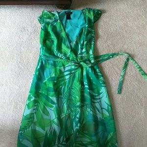 BCBG MaxAzria Palm Beach Wrap Dress