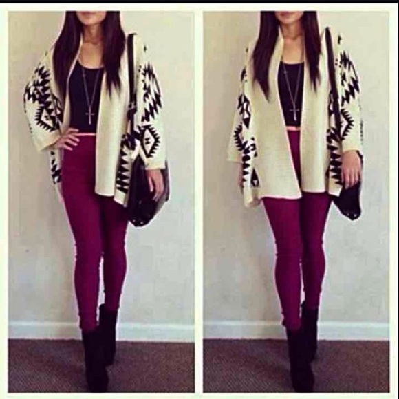 Purple leggings