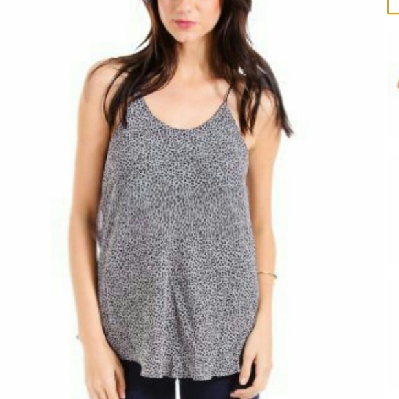 Naked Zebra Tops - Naked Zebra - Leppard Print Tank