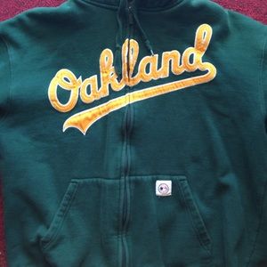 Authentic Oakland As Hoodie