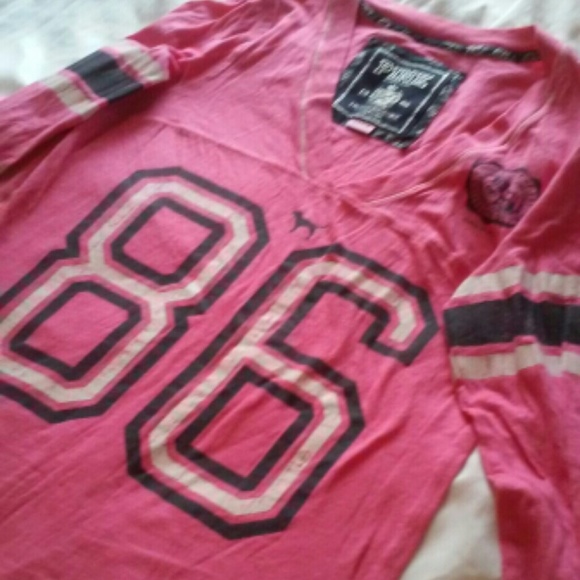 🎉🎉solddd!!!Pink long sleeved v-neck