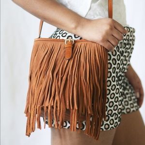Fringe side bag