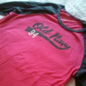 Grey and Pink half sleeved