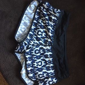 Blue and Black Shorts