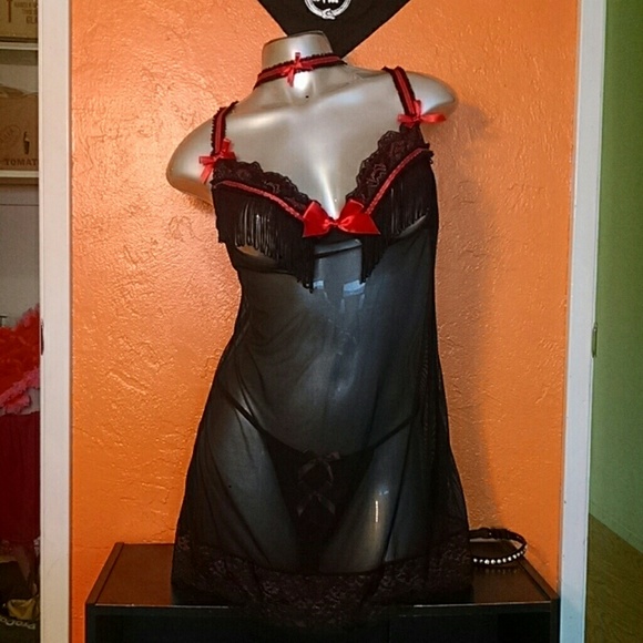 Plus size fringe lingerie  ;)