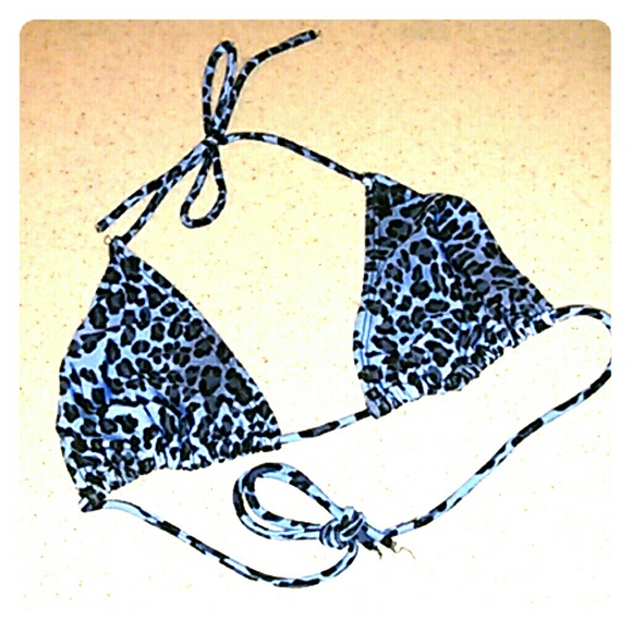 Wicked Weasel Style Blue Leopard Top