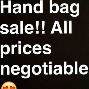 🎉ALL HAND BAGS MUST GO🎉
