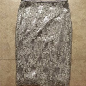 Lace Pencil skirt