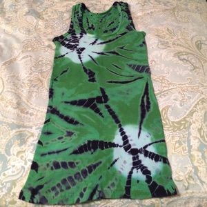 Lucky Brand Tie-Dyed Tank Top - S/M