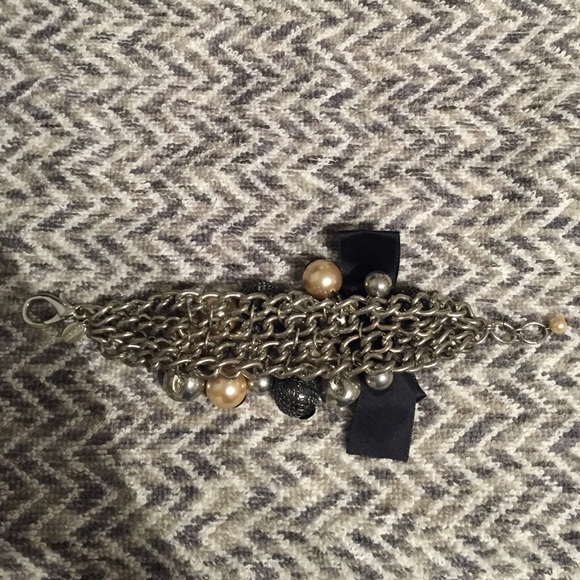 Express Silver Multi-Strand Adjustable Bracelet - Picture 3 of 4