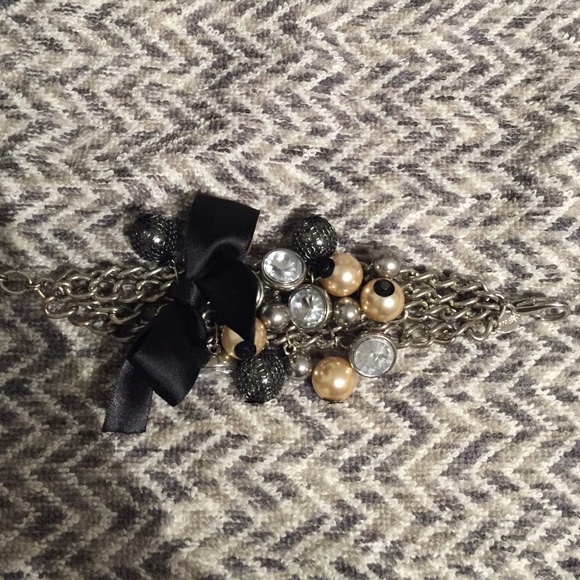 Express Silver Multi-Strand Adjustable Bracelet - Picture 4 of 4