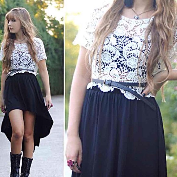 Last one! High low skirt