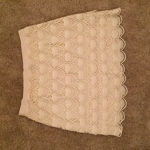 Club Monaco lace skirt