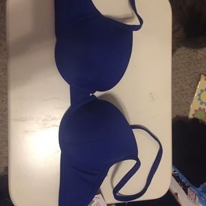 Blue bathing suit top!