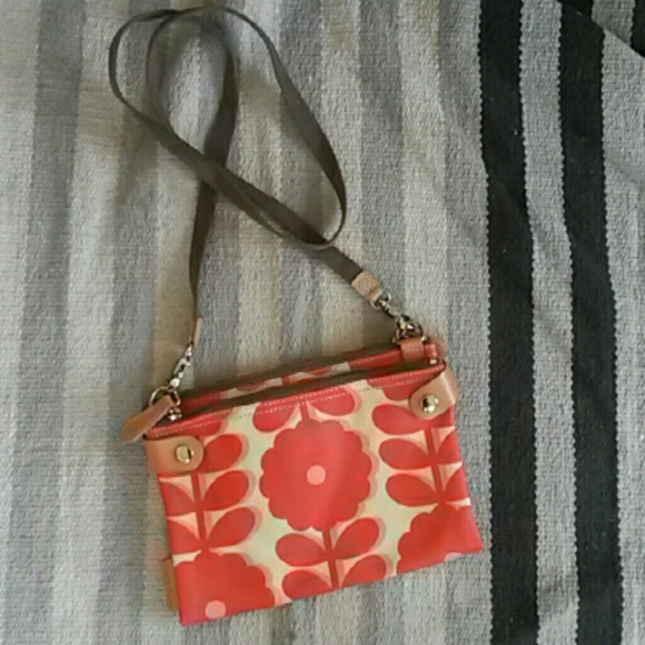 Summer Floral Orange Purse